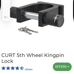 Curt Fifth Wheel Kingpin Lock