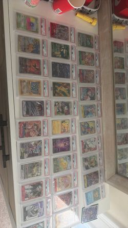 PSA Graded Trading Card Collection Lot