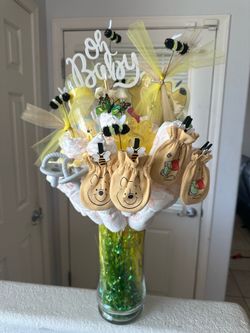 Winnie the Pooh diaper Bouquet