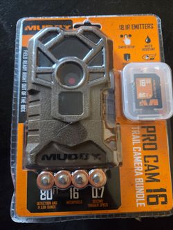Muddy Pro Cam 16 Trail Camera Bundle