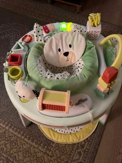Snugapuppy activity center and play table with lights and sounds
