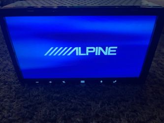 2024 Alpine 7 inch Touchscreen radio / Apple CarPlay - $175
