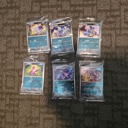 Pokemon 151 Reverse Holo Nidoran Set