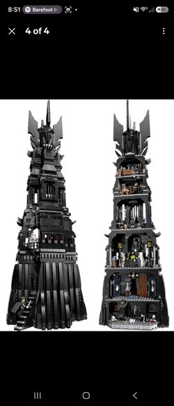 NEW LOTR Tower of Orthanc Complete Toy Set - 2359 Pieces Building Blocks Set no  lego
