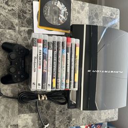 PS3 console bundle (ps3 fat) 80 gb