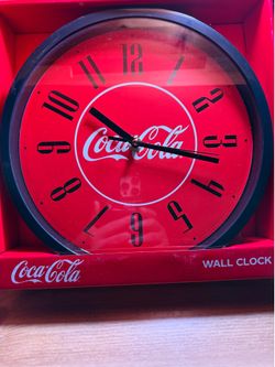 Coca-Cola 10” analog wall clock