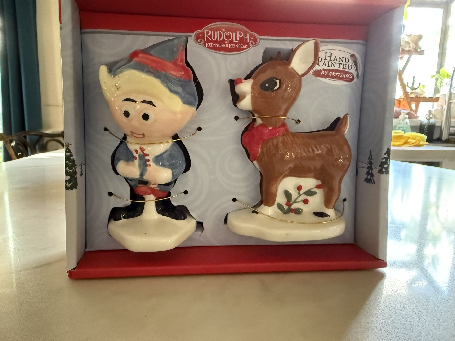 Rudolph The Red Nose Reindeer Salt And Pepper Shaker