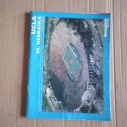 UCLA Vs. Nebraska 1984 College Football Program 