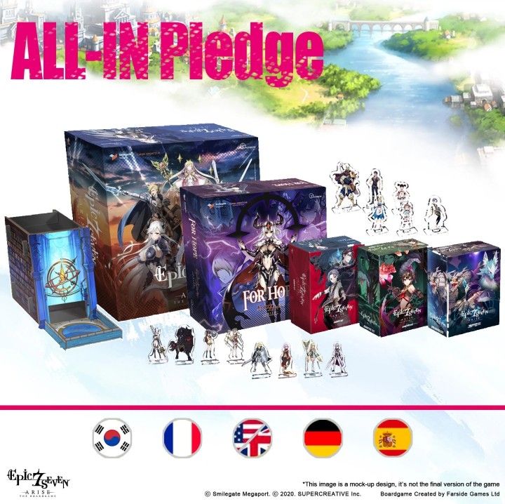 Epic Seven Arise: The Board Game All In Pledge