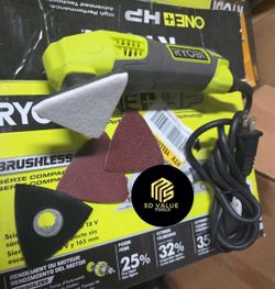 RYOBI 0.4 Amp Corded 2-7/8 in. Detail Sander
