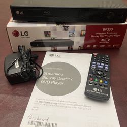 LG BP350 Wireless Streaming Blu-Ray Disc/DVD Player