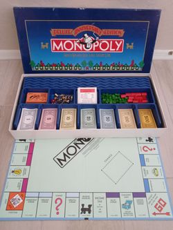 Monopoly Deluxe board game 1984. Deer vly 67th ave 85310