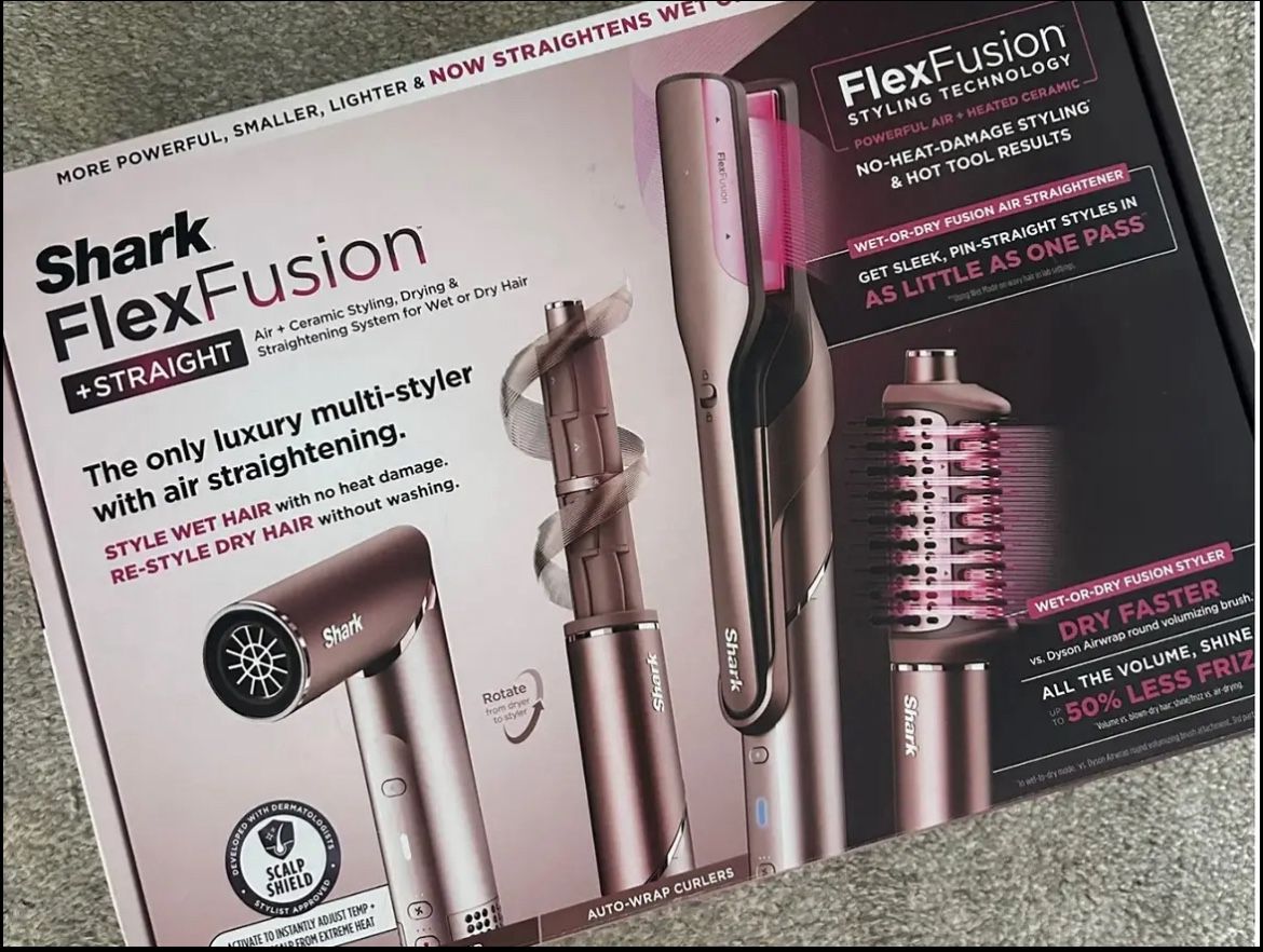 Shark FlexFusion 5-in-1 AirStyler - Like New