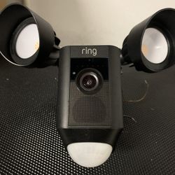 RING Camera with Flood Lights