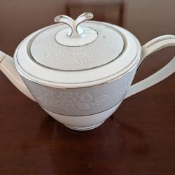 Vintage Noritake Damask Teapot RARE