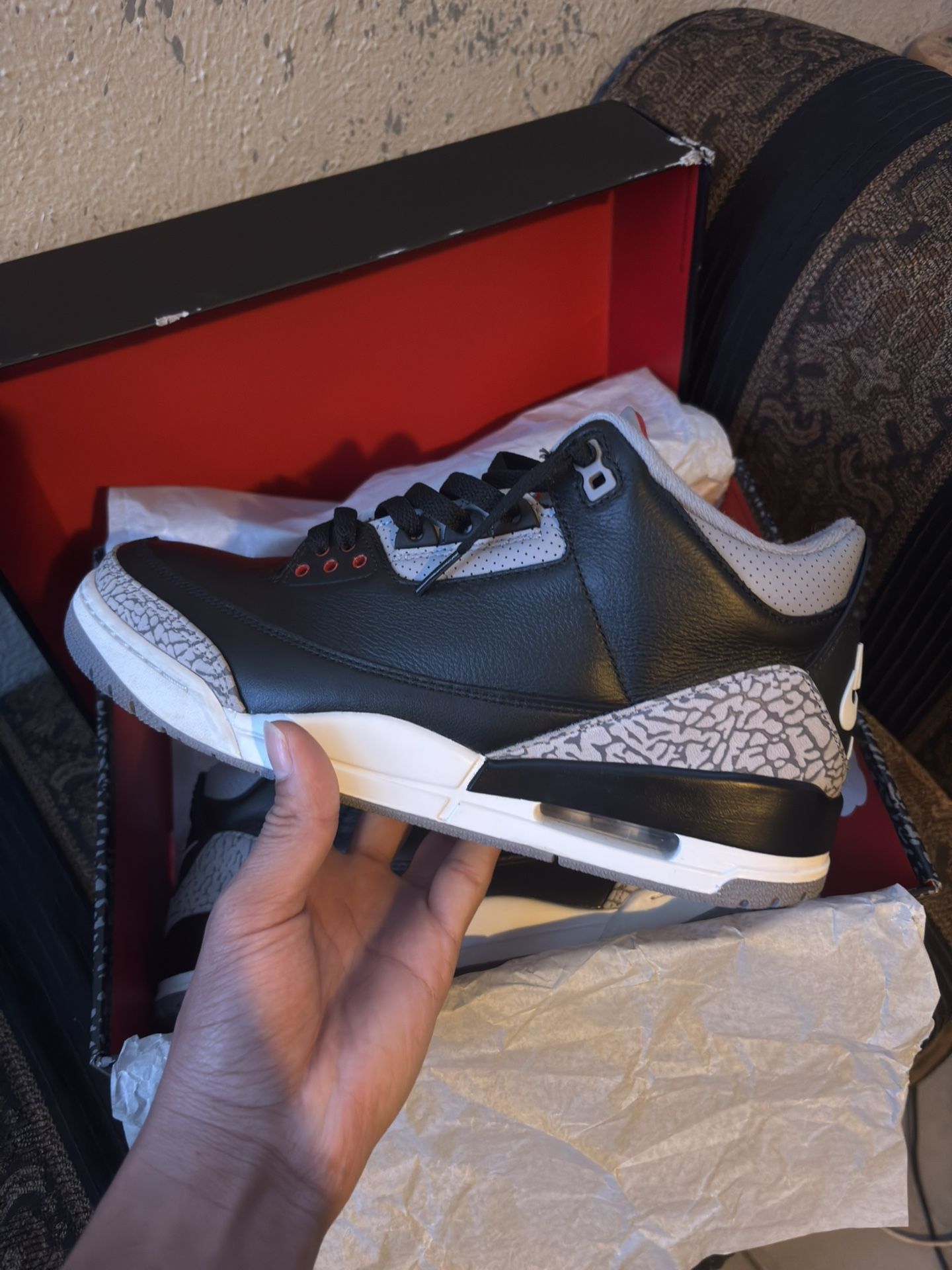 Jordan 3 Retro OG Black Cement 2024
