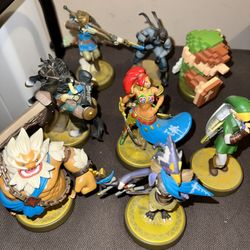 Legend of Zelda Amiibos + Snake amiibo