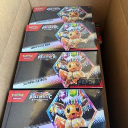 Pokemon Prismatic Evolutions Surprise Box 