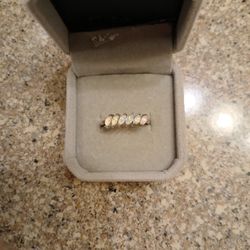 New .925 Beautiful Fire Opal Ring Size 9