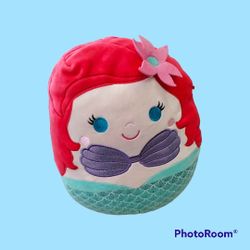 Disney Kellytoy Squishmallows 14  Ariel The Little Mermaid Plush