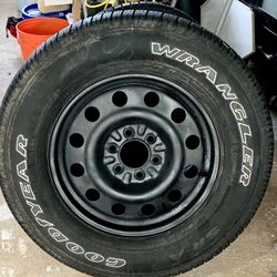 Truck Tire and Rim Good Year