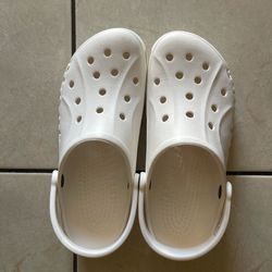 White Baya Crocs