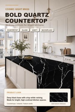 Black countertop - Cosmic Night #9039