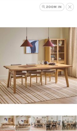 Solid Oak dining table /Article / Madera