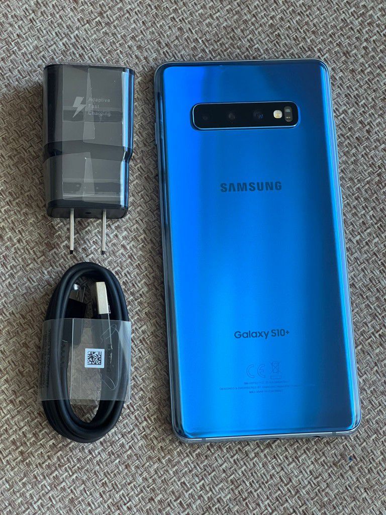 Samsung.. Galaxy.  S10+ Plus  , Únlocked  for all Company Carrier ,  Excellent Condition