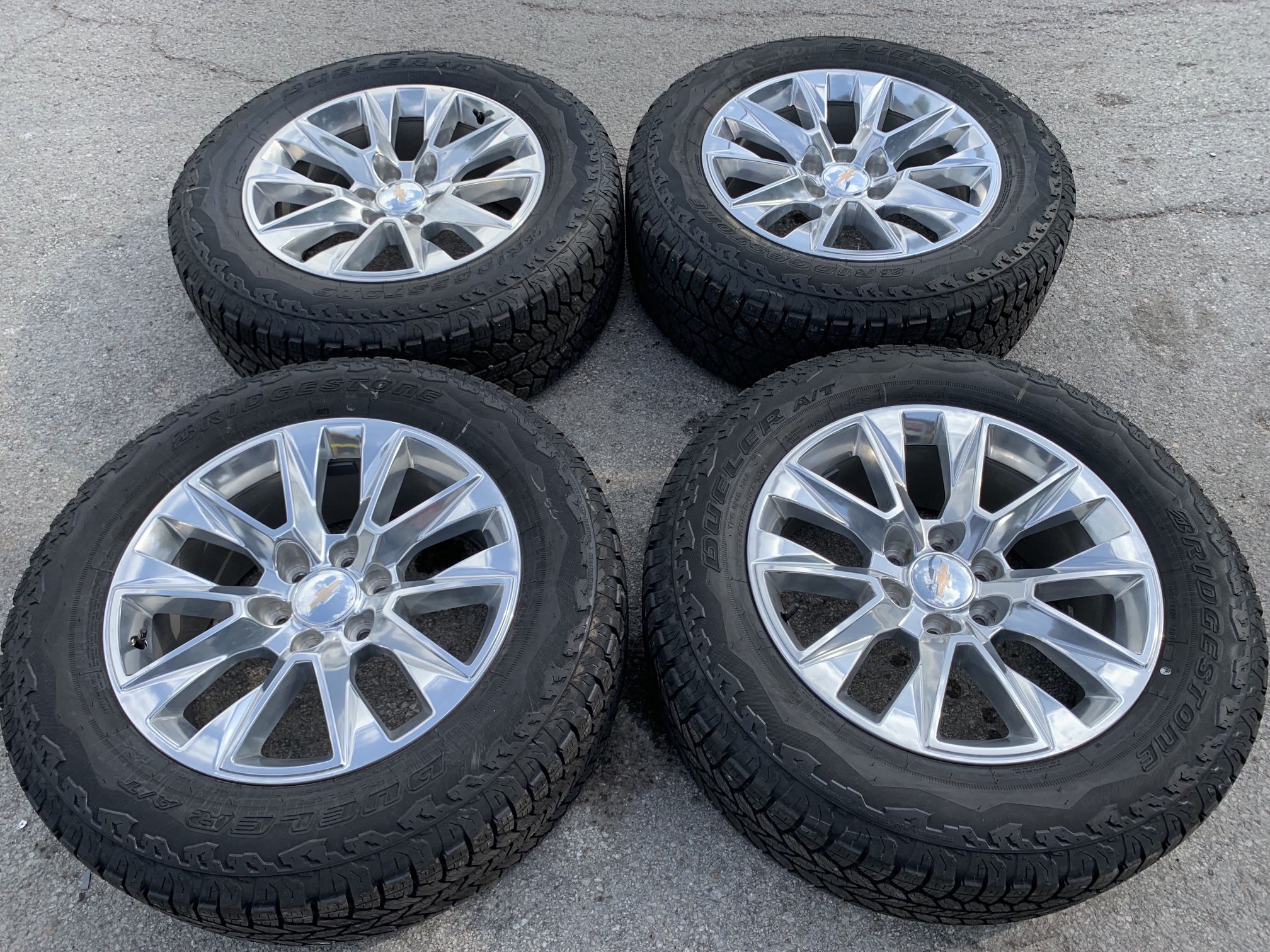 New 20” Chevy LTZ Rims And Tires 20 Chevrolet Wheels Texas Edition RST Silverado Tahoe Rines con Llantas Take offs off  pull pulloffs stock stocks fac