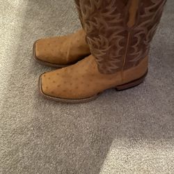 Real Ostrich Boots