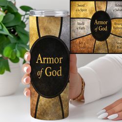 Christian Tumblers/ armor Of God= 20oz Faith Cups