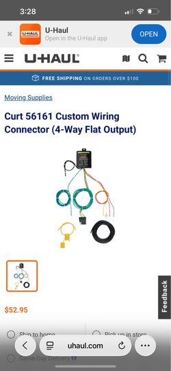 U-Haul Custom Original Equipment Vehicle Quick Connector