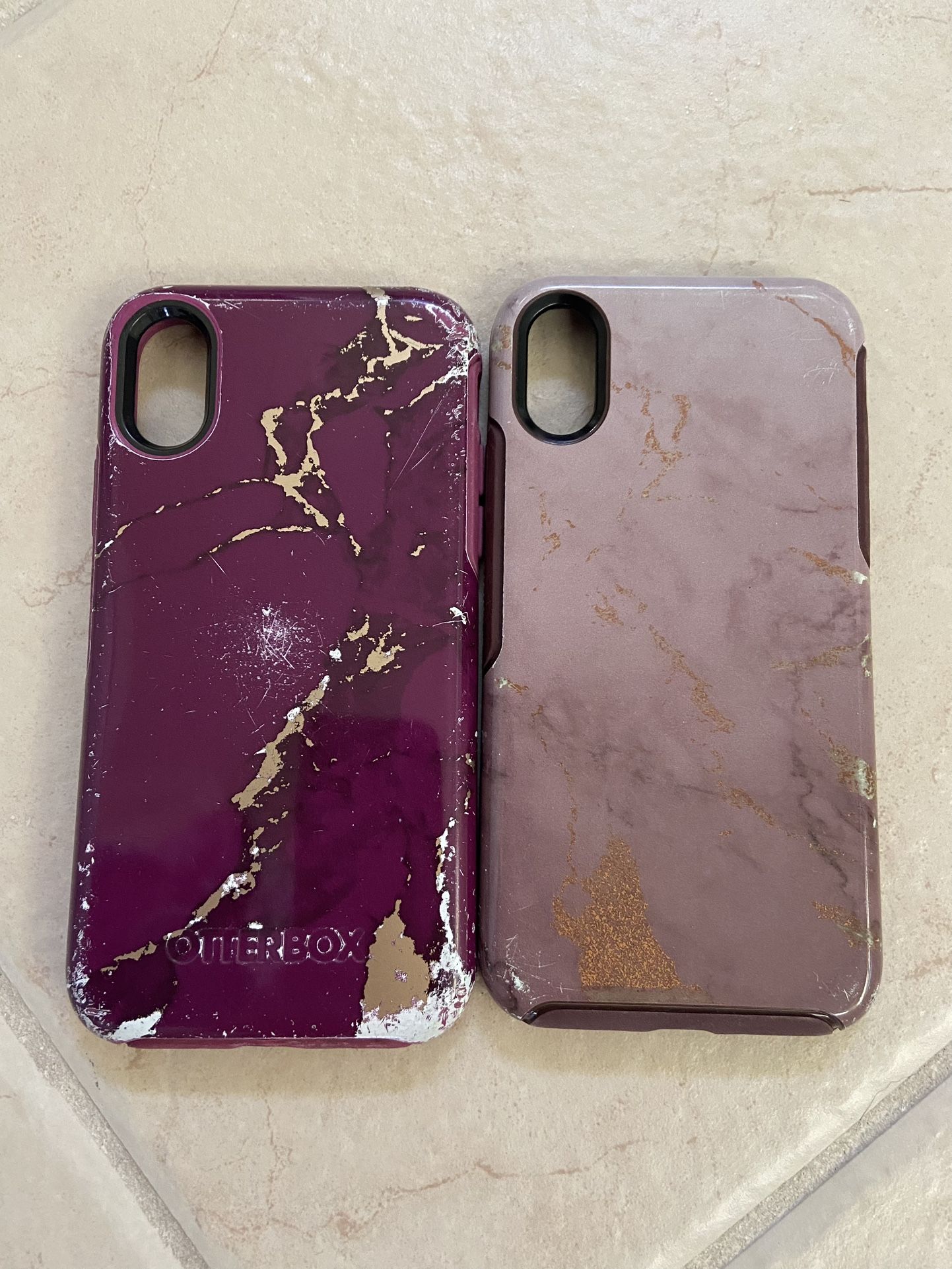 iPhone XS Otterbox Cases - Set Of 2