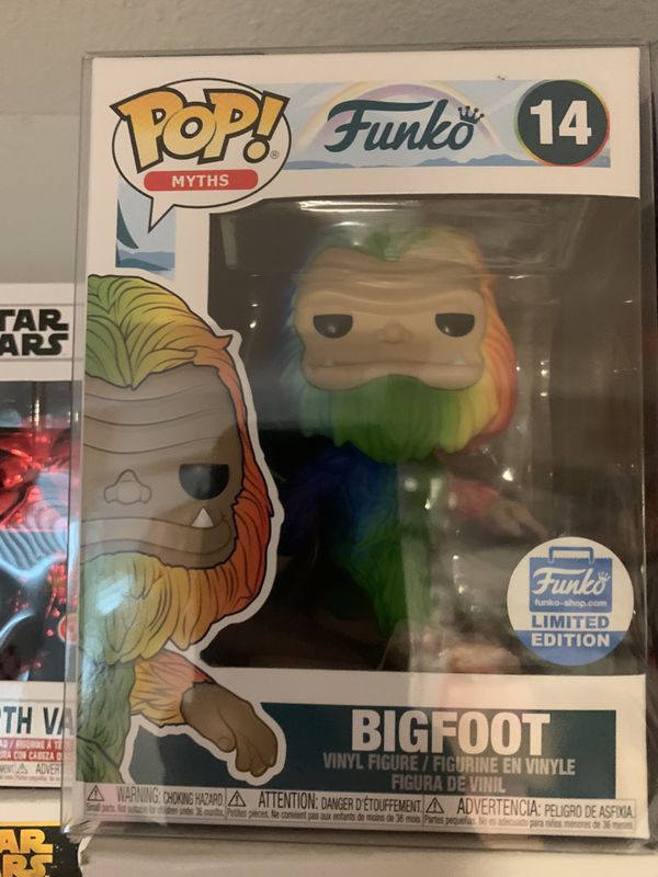 funko rainbow bigfoot