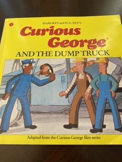 Curious George And The Dump Truck, 1984, Vintage Book