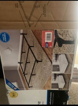 Mainstays Adjustable Metal Bed Frame Twin Full Queen