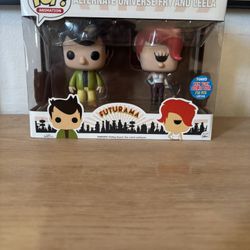 Futurama Alternate Universe Fry And Leela 2pk Funko Pop