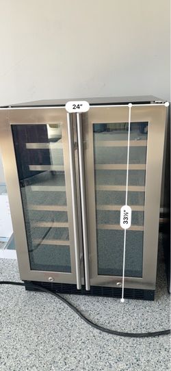 Dual Zone Wine Cooler 24" Wide