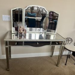 Mirrored Vanity