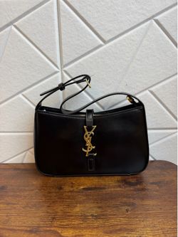 YSL black handbag