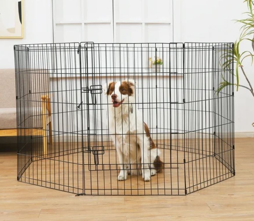 Pet Playpen With Door