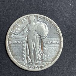 Key date - 1927-S Quater - Standing Liberty - Low mintage