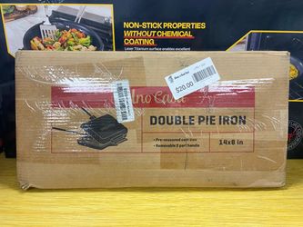 Uno Casa Double Pie Iron Cast Iron 20% OFF!!!