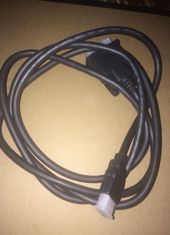 HDMI Copartner cable E139956 (UL) CL2 Shielded 22 AWG AWM 20276.