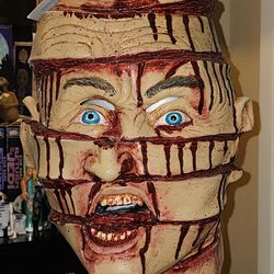 New Sliced Face Mask, Brand New Never Used. Very Cool. 