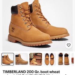 Timberland Boots Authentic NIB Size 7