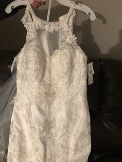 David’s bridal wedding dress brand new