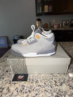 Size 8 Jordan 3 Retro Cool Grey SKU CT8532-012 Preowned OG All
