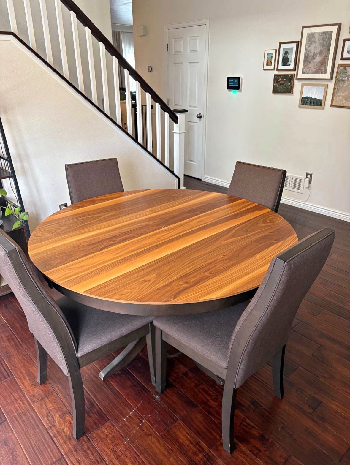 Dining room table and chairs